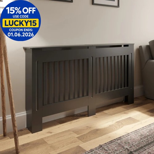 Radiator cover wall cabinet - wall,