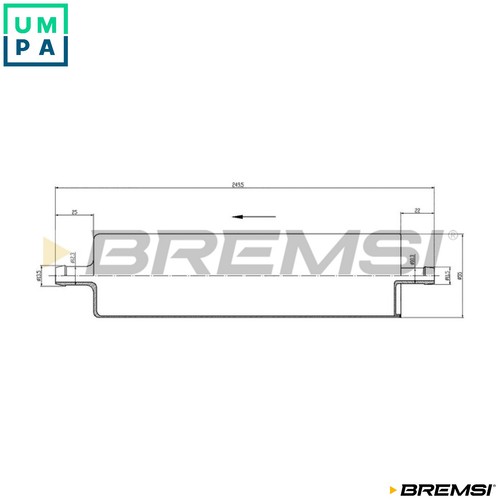 Fuel filter fe1017 for audi - fuel,