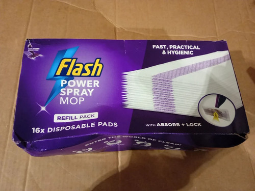 Flash power spray mop - flash, refills