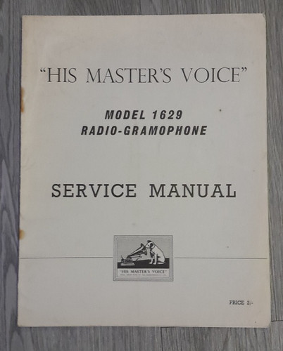 Hmv model 1629 - model,