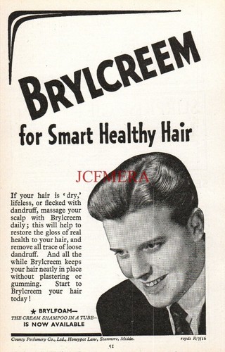 Brylcreem hair cream advert 6 - hair,