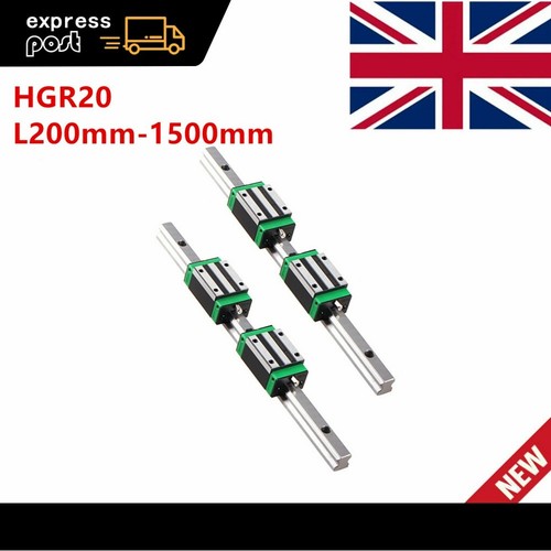 2pcs hgr20 l200mm 1500mm - 2pcs, l200mm-1500mm