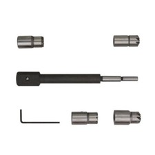 5PC Universal Diesel Injector Seat Cutter Cleaner Tool Carbon Remover Set kit