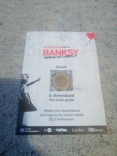 Banksy flyer audio guide - flyer,