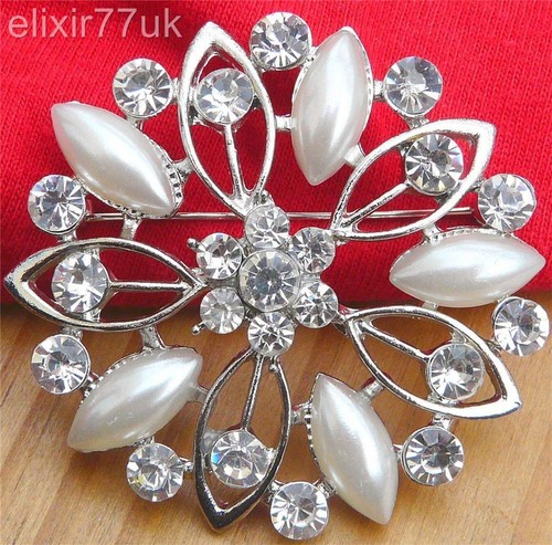 Large silver plated - 2",