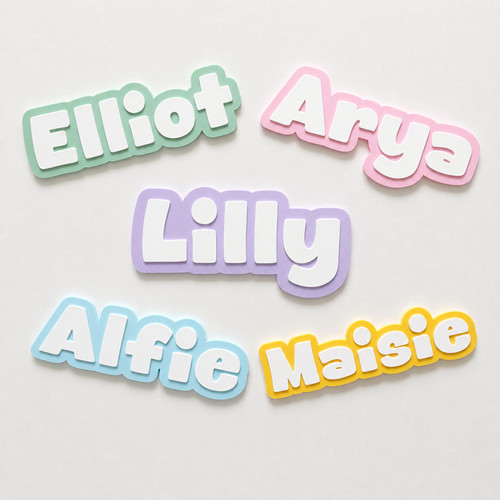 Personalised kids name - personalised, door