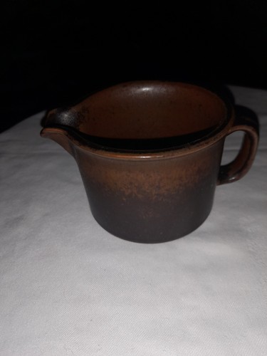 Arabia finland ruska creamer - arabia,