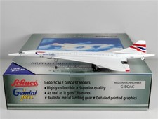  Gemini Jets  1:400 British Airways Concord G-BOAC Diecast Aircraft Model