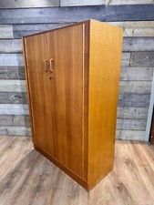 MID CENTURY VINTAGE RETRO 60'S OAK G PLAN BRANDON RANGE TWO DOOR WARDROBE