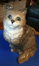 BESWICK large grey Persian cat