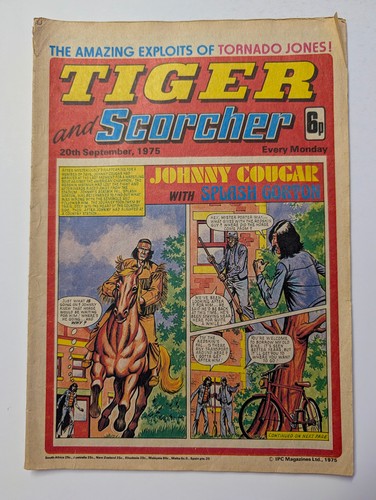 Tiger and scorcher comic - and, 20th