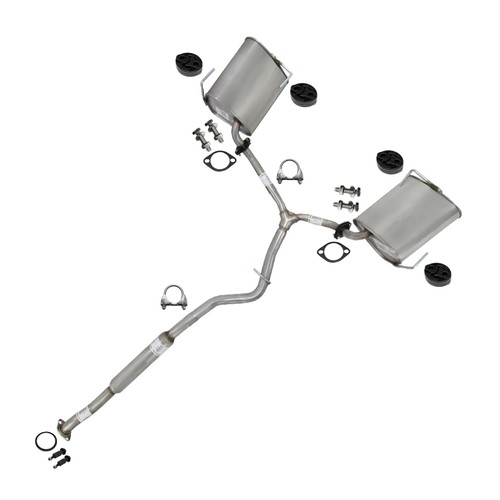 Resonator pipe dual muffler - resonator,,