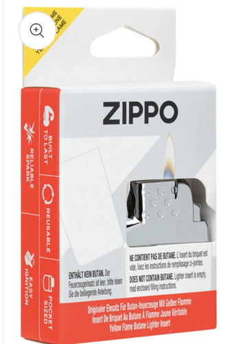 Zippo butane yellow flame - zippo,