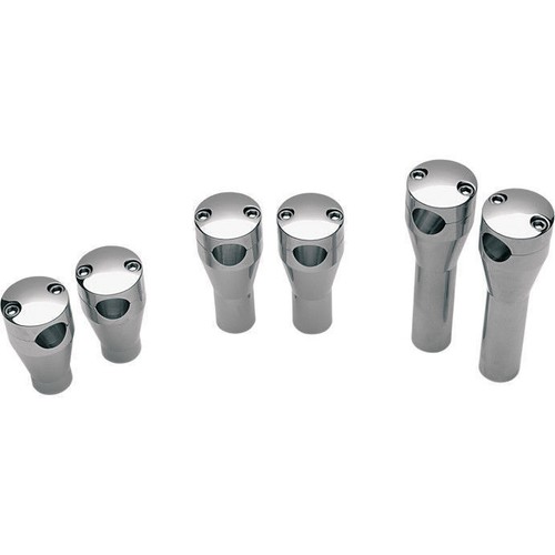 Round socket top risers - round,