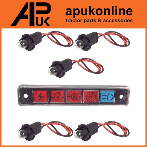 Dash warning light panel - warning, &