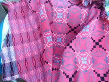 vintage welsh wool tapestry