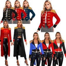 Womens Velvet Tailcoat Circus