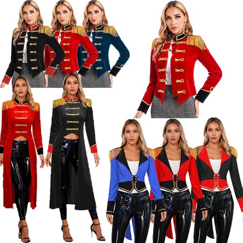 Womens velvet tailcoat circus - womens,
