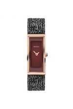 Seksy Rocks Ladies Rose Gold-Tone 16mm Dress Watch 2576