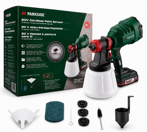 Parkside cordless paint - parkside,