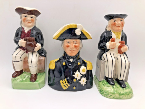 Woods and sons toby jugs - toby, jugs,