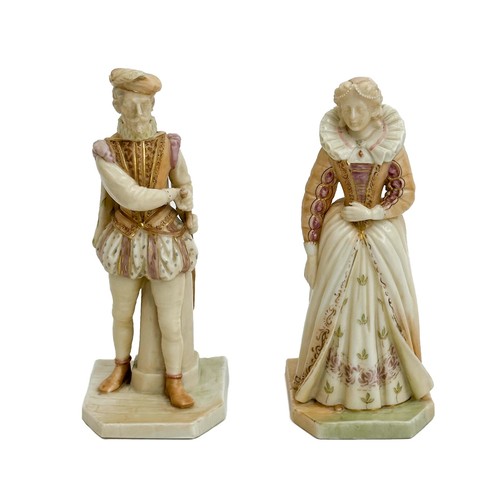 Pair royal worcester - pair,