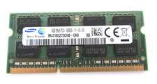 Samsung  4GB (1x4GB) 2RX8 PC3L 12800S DDR3 1600MHz Laptop Ram Memory
