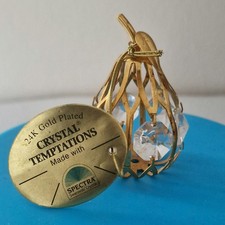 24K Gold Plated Crystal