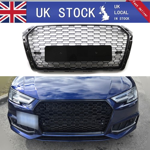 Gloss black style honeycomb - gloss, rs