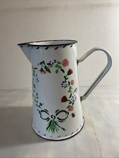 Vintage Enamel Barge ware Jug