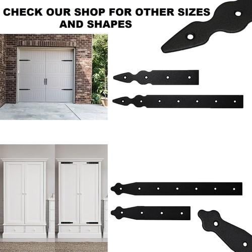 Dummy hinges fake faux - x,