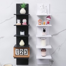5 Tier Floating Wall Shelves