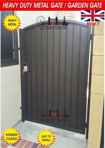 Metal gate wrought iron - gate, /