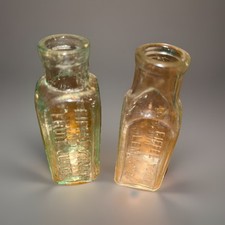 2 Vintage Eiffel Tower Bottles