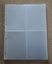 20 x A4 Clear Pockets /