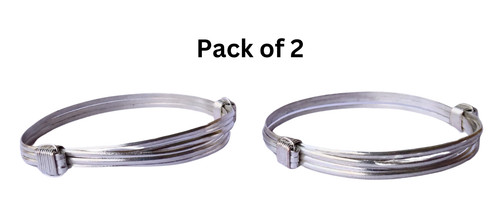 Bracelet african silver - bracelet,