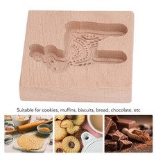 Carved Wooden Cookie Mold