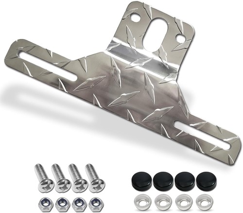 Trailer license plate bracket - license,