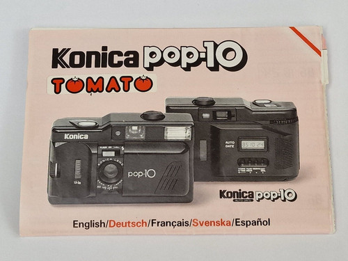 Konica pop tomato - pop-10, camera