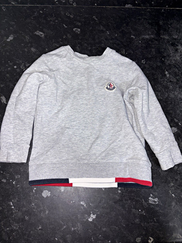 Moncler grey cotton jersey - moncler,