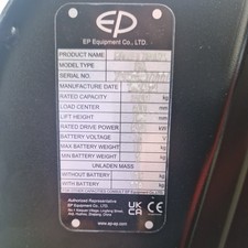 Battery Fully Electric Pallet