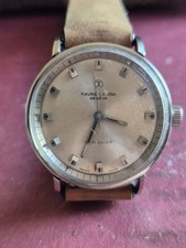 Vintage Favre Leuba Geneve Sea Chief Watch Mens