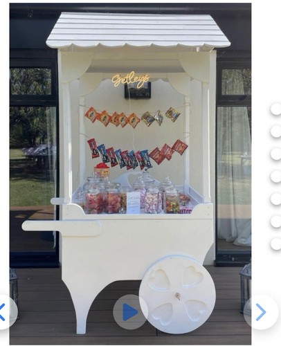 Wedding games and sweet cart - wedding,