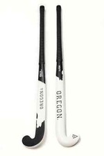 Black and White Oregon Wolf 01 LE Outdoor Field Hockey Sticks 37.5 70% Carbon