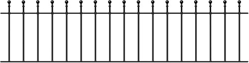 600mm high ball - top, metal
