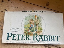 Peter Rabbit Board Game Vintage Parker Brothers 1978 Edition Ages 4-8, Complete!