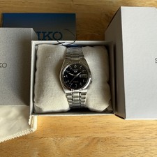 Seiko 5 Sports Men's Black Arabic Dial Watch - SNK063J5