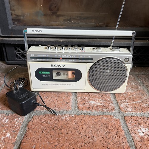 Vintage sony cfm 120 - vintage,