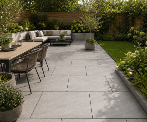 Acmite grey porcelain - grey,