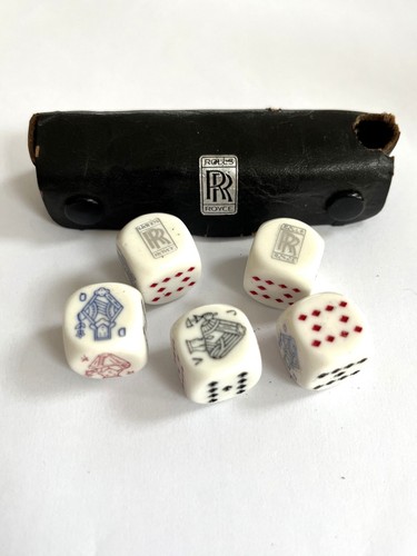 Rare vintage rolls royce poker - rare,